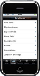 Touslesprix.com lance une application pour l'iPhone Touslesprix.com lance une application pour l'iPhone